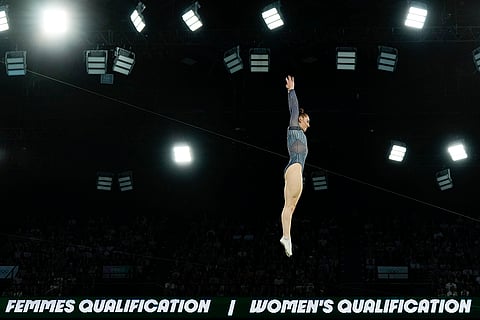 Women's trampoline qualification round